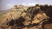 Jean Baptiste Camille  Corot Volterra oil painting on canvas
